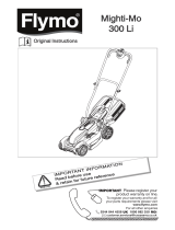 Flymo Mighti Mo 300 Combi Pack Lawnmower + Grass Trimmer User manual