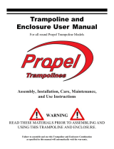 Propel Trampolines P7BB-YB Owner's manual