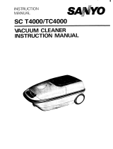 Sanyo SC T4000 User manual