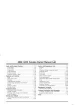 GMC 2004 Owner's manual