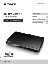 Sony BDP-S190 User manual