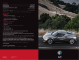 Alfa Romeo 2016 4C Coupe User guide