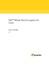 PGP Whole Disk Encryption for Linux 10.2 User guide