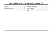 Pontiac 2008 Grand Prix User manual