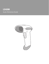 Zebra LS4208 Reference guide