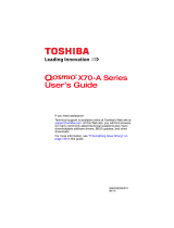 Toshiba X70-AST3G24 User manual