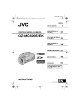 JVC GZ-MC500EK Owner's manual