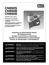 Max CN890II Owner's manual