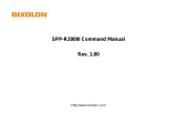 BIXOLON SPP-R200III Command Manual