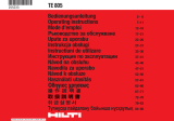 Hilti TE 805 Operating instructions