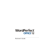 Corel WordPerfect Office 12 User guide