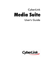 CyberLink Media Suite 13.0 Operating instructions