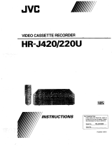 JVC HR-J220U Owner's manual