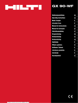 Hilti GX 90-WF Operating instructions