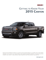 GMC Canyon 2015 User guide