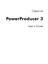 CyberLink PowerProducer 3 Owner's manual