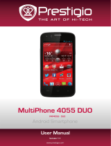Prestigio MultiPhone 4055 DUO User manual
