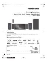 Panasonic SC-BTX70 User manual