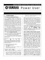 Yamaha PLG100XG User guide