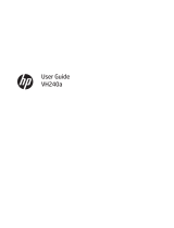 HP VH240a User manual
