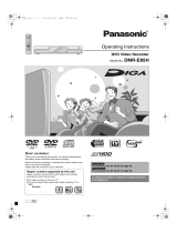 Panasonic DMR-E85HS User manual