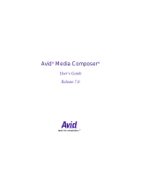 Avid Media Media Composer 7.0 User guide