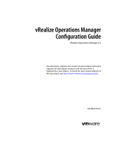 VMware vRealize vRealize Operations Manager 6.5 User guide