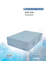 Dedicated Micros DV-IP ATM Installation guide