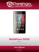 Prestigio MultiPhone 5430 User manual