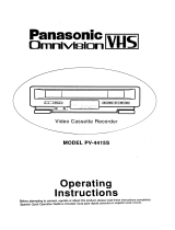 Panasonic PV-4415S Owner's manual