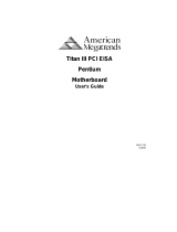 American Megatrends Titan III User manual