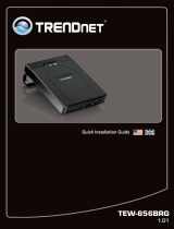 Trendnet TEW-656BRG Quick Installation Guide