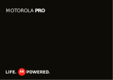Motorola PRO User manual