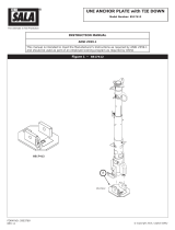 3M DBI-SALA® Confined Space Bare Steel Uni-Anchor Operating instructions