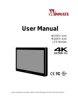 Winmate M270TF-XX User manual