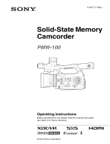 Sony PMW-100 User manual