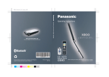 Panasonic X800 User manual