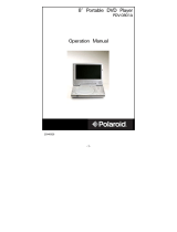 Polaroid PDV-0813A User manual