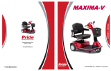Pride Mobility Maxima 2002 User manual