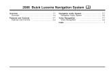 Buick 2006 Lucerne Navigation Guide