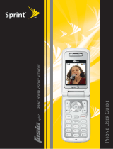 LG LX LX550 Sprint User manual