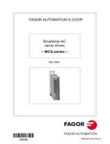 Fagor Laser 8060 CNC Owner's manual