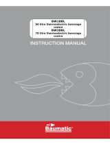 Baumatic BW28BL BEVERAGE CENTRE User manual