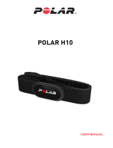 Polar H10 Capteur de Fréquence Cardiaque Haute précision User manual