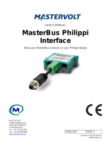 Mastervolt MasterBus Philippi Interface User manual