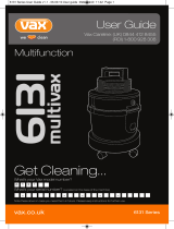 Vax 6131T Multifunction Cleaner User manual