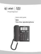 AT&T 983 Quick start guide