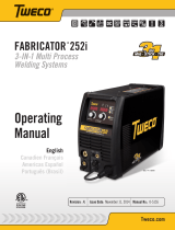 Tweco FABRICATOR® 252i 3-IN-1 Multi Process Welding Systems User manual