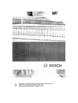 Bosch WAS20160UC/20 Owner's manual