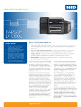 Card Imaging Fargo DTC1500 Single Side ID Card Printer & Supplies Bundle Specification
